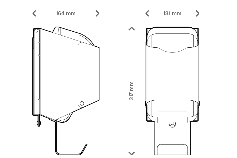 Printer Wall Bracket
